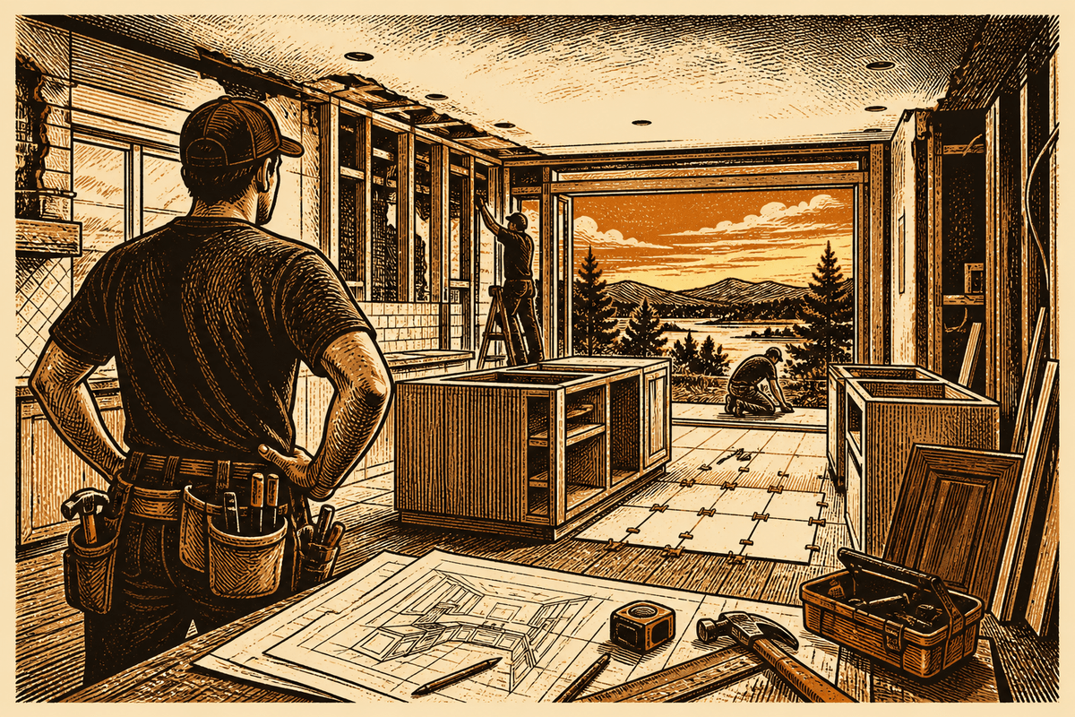 Remodeling Job Photos That Bring In Calls From Your Website: Remodeling for remodeling businesses