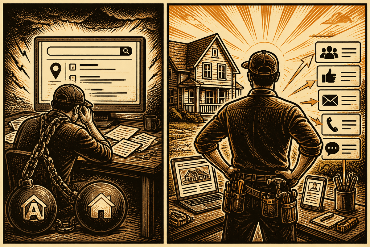 How to Stop Depending on Angi and HomeAdvisor: SEO & AIO for seo & aio businesses