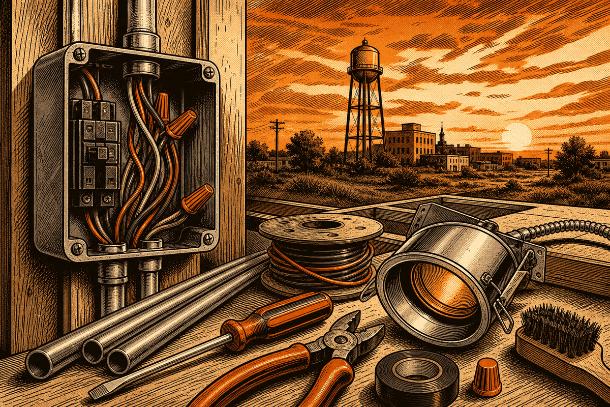 Electrician Marketing in Enid, OK: professional electrical contractor contractor marketing photo