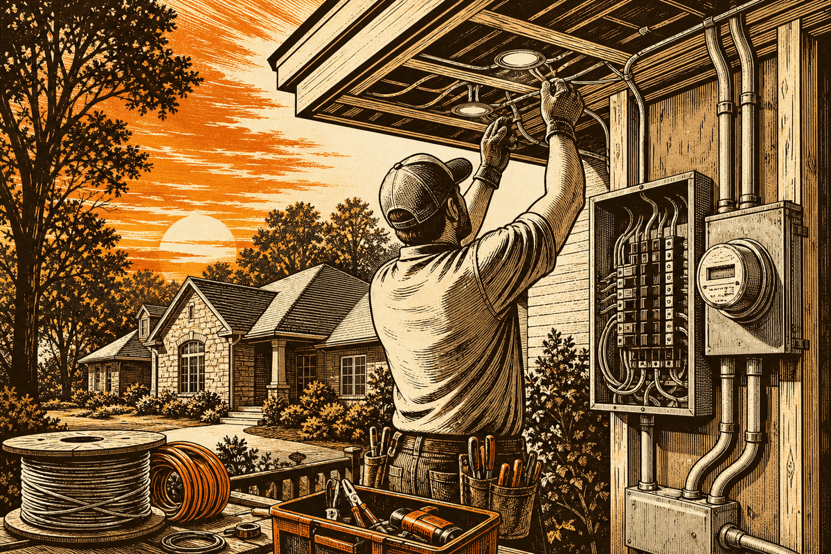 Electrical Marketing in Tyler, TX: professional electrical contractor marketing photo