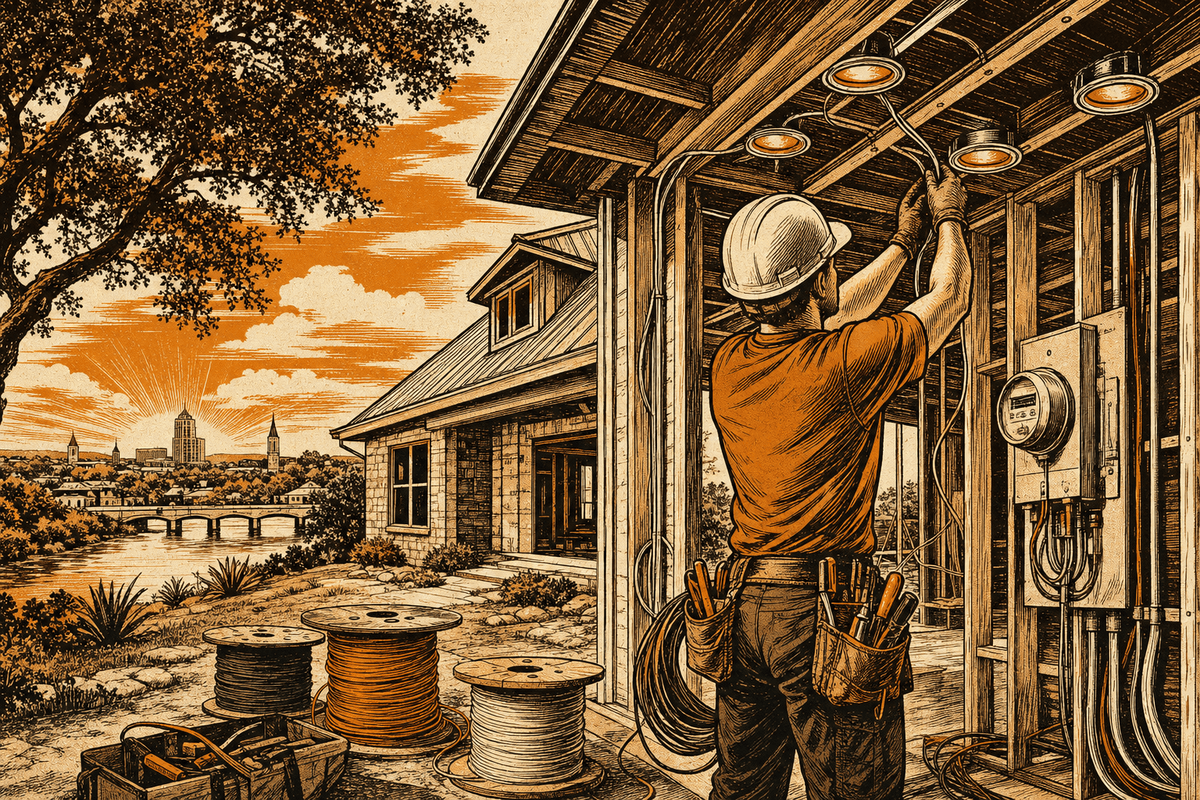Electrician Marketing in Waco, TX: professional electrical contractor contractor marketing photo