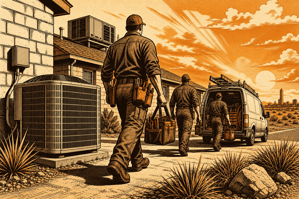 HVAC Contractor Marketing in Amarillo, TX: professional hvac contractor marketing photo
