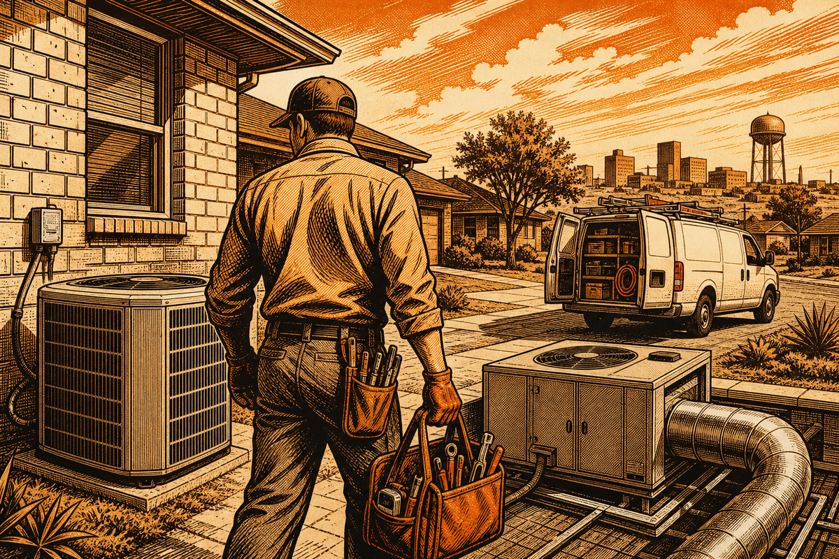 HVAC Contractor Marketing in Lubbock, TX: professional hvac contractor marketing photo