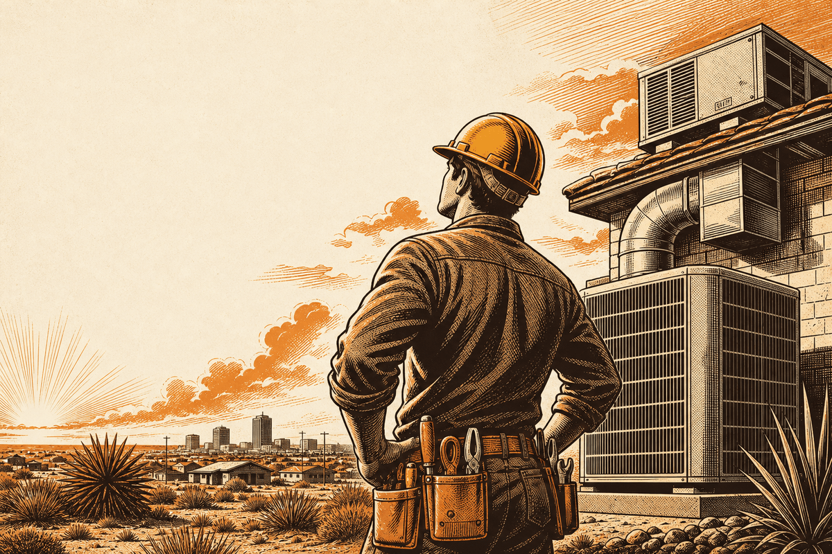 HVAC Contractor Marketing in Midland, TX: professional hvac contractor marketing photo