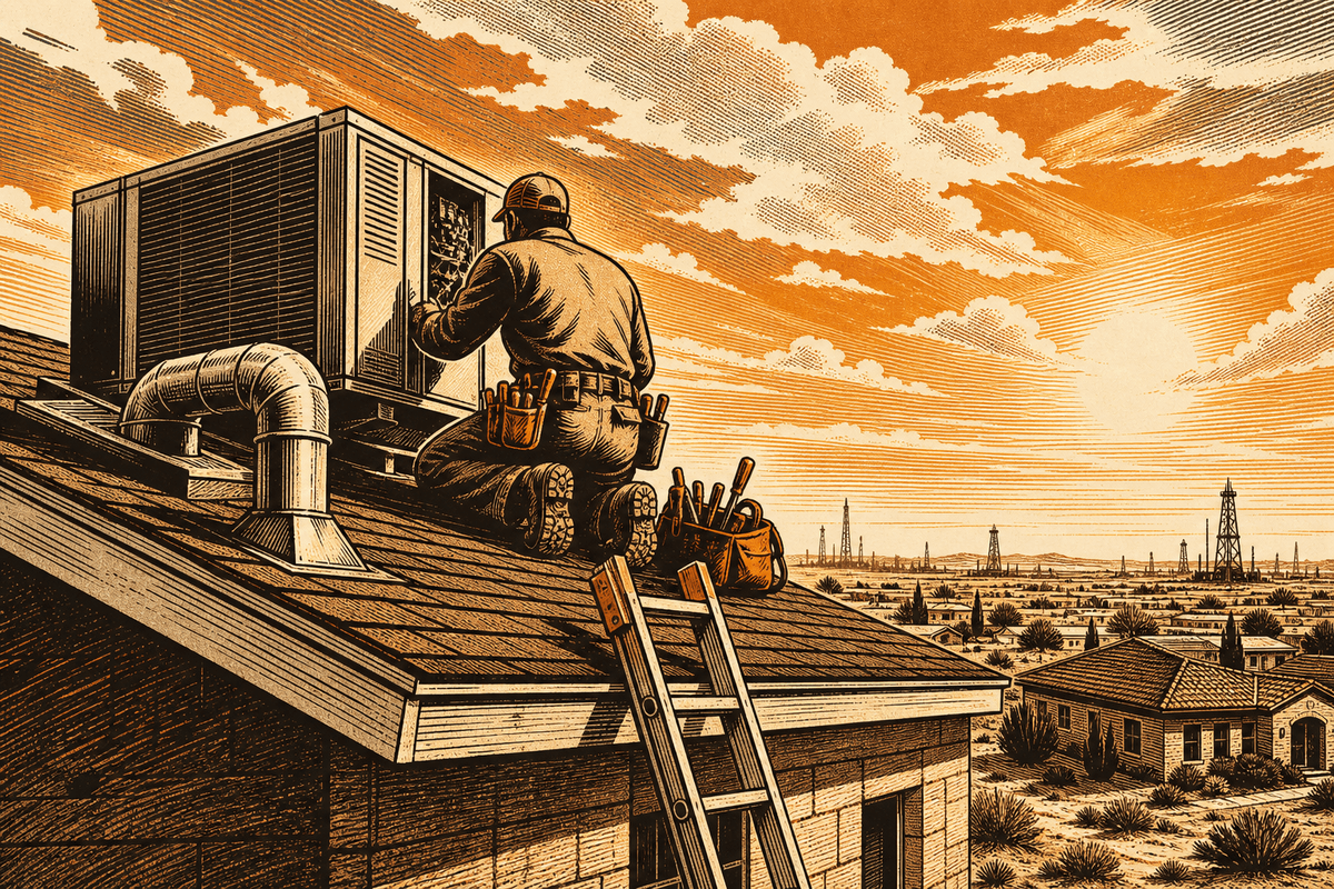 HVAC Contractor Marketing in Odessa, TX: professional hvac contractor marketing photo