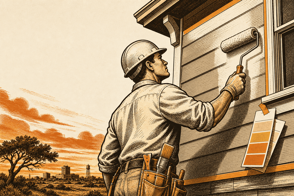 Painting Contractor Marketing in Abilene, TX: professional painting contractor contractor marketing photo