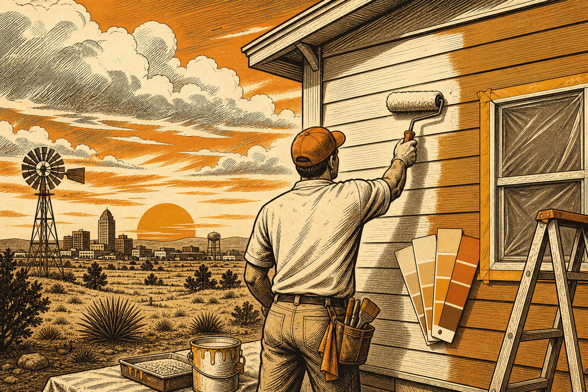 Painting Contractor Marketing in Lubbock, TX: professional painting contractor marketing photo