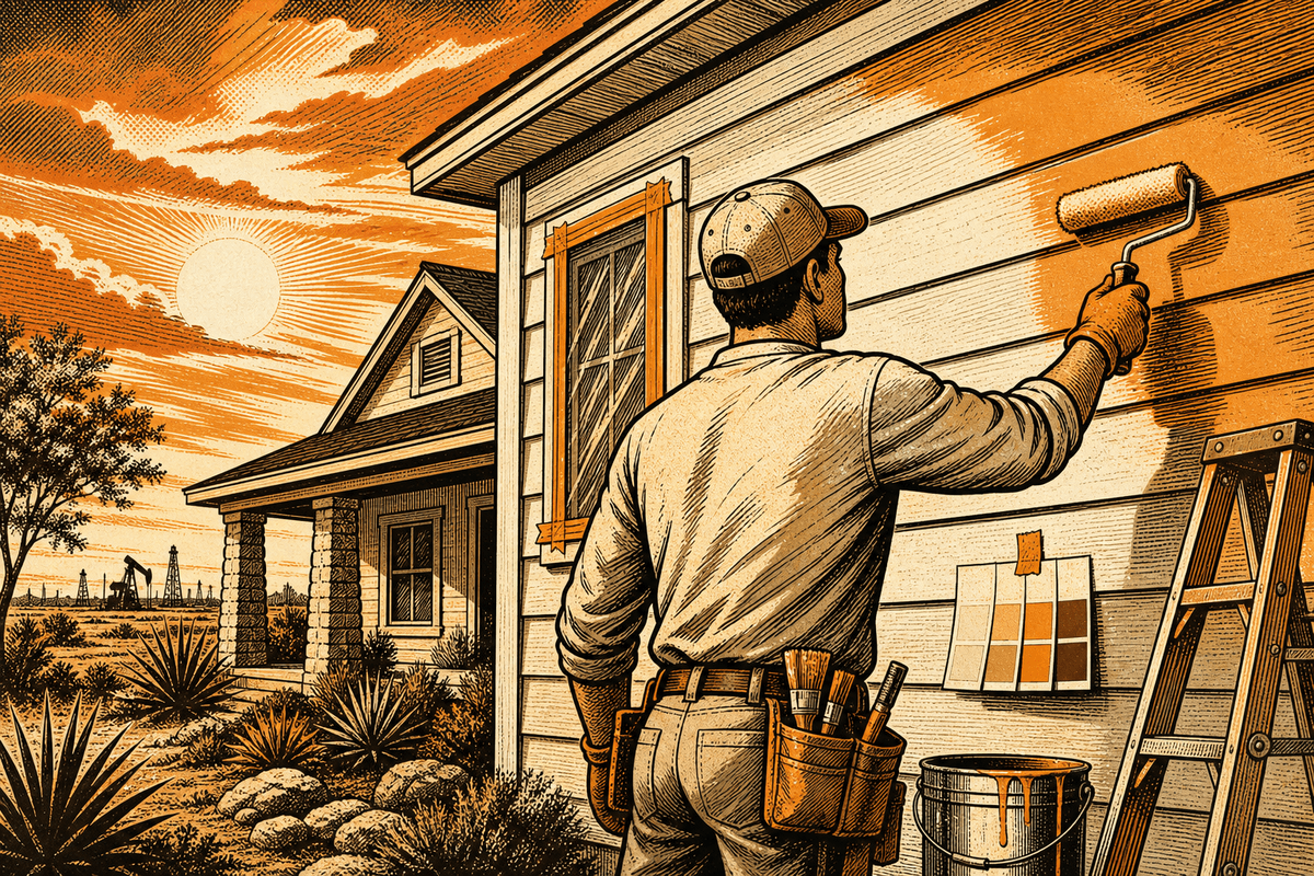 Painting Contractor Marketing in Odessa, TX: professional painting contractor marketing photo
