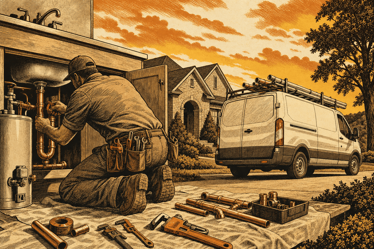 Plumbing Contractor Marketing in Alabaster, AL: professional plumbing contractor marketing photo
