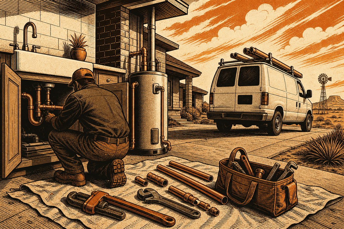 Plumbing Contractor Marketing in Amarillo, TX: professional plumbing contractor marketing photo
