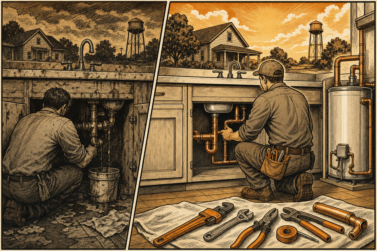 Plumbing Contractor Marketing in Enid, OK: professional plumbing contractor marketing photo