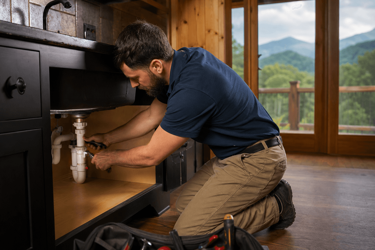 Plumbing Contractor Marketing in Waynesville, NC: professional plumbing contractor marketing photo
