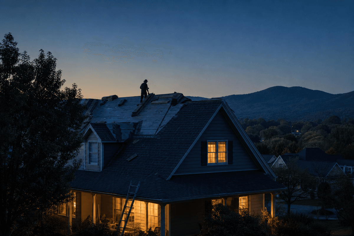 Roofing Contractor Marketing in Hendersonville, NC: professional roofing contractor marketing photo