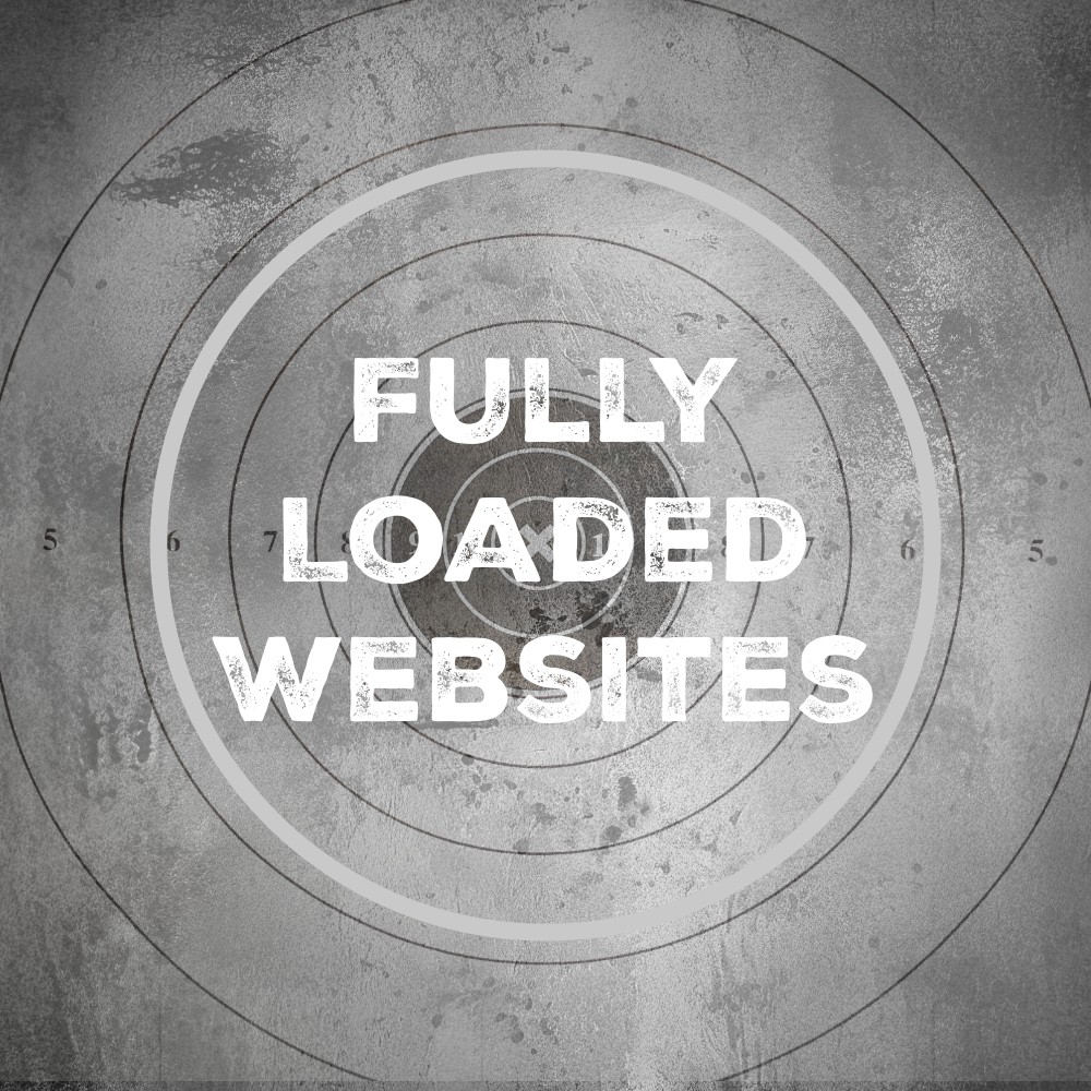 Fully Loaded Websites — brand graphic