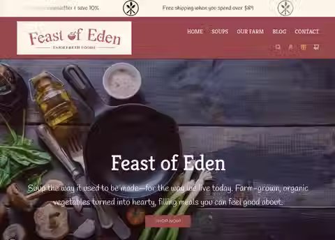 Feast of Eden Soups